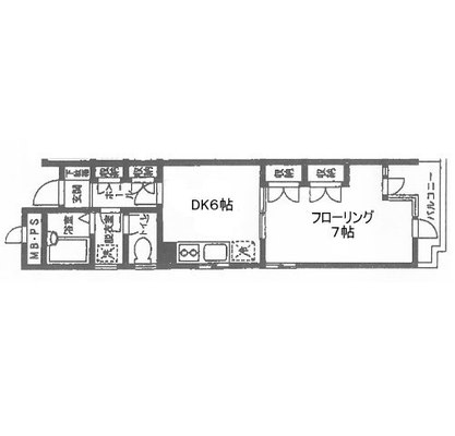 東京都新宿区若松町 賃貸マンション 1DK