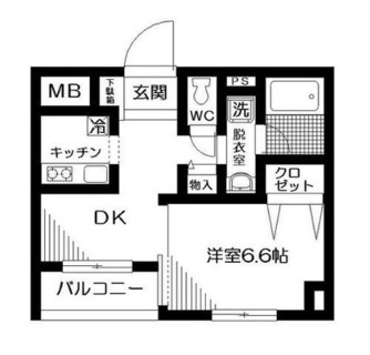 東京都新宿区上落合２丁目 賃貸マンション 1DK