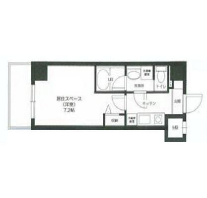 新宿区賃貸マンション・1K