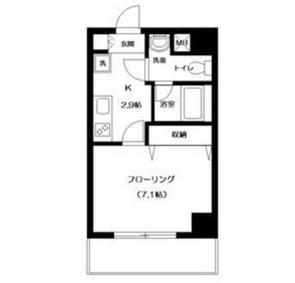 新宿区賃貸マンション・1K