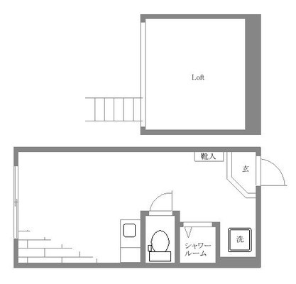新宿区 アパート 1R