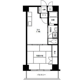 東京都新宿区西新宿４丁目 賃貸マンション 1DK