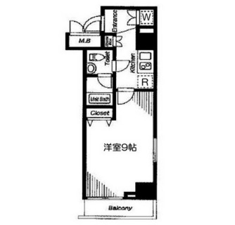 東京都新宿区西新宿７丁目 賃貸マンション 1K