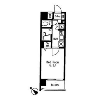 東京都新宿区下落合４丁目 賃貸マンション 1K