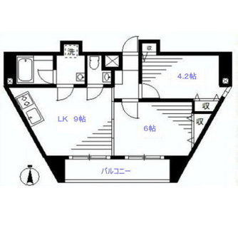 東京都新宿区下落合４丁目 賃貸マンション 1SLK