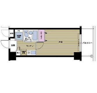 東京都新宿区高田馬場３丁目 賃貸マンション 1K