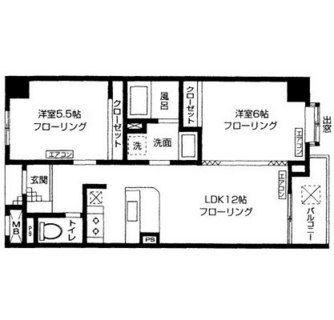 東京都新宿区西早稲田２丁目 賃貸マンション 2LDK