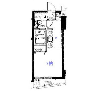 東京都新宿区上落合１丁目 賃貸マンション 1R