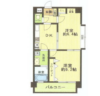 東京都新宿区百人町２丁目 賃貸マンション 2DK