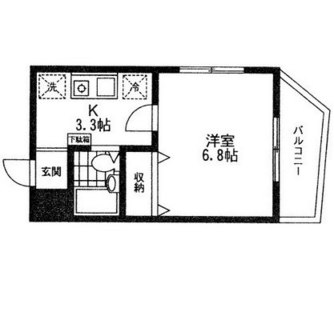 東京都新宿区戸山１丁目 賃貸マンション 1K