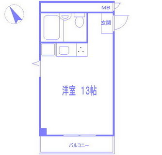 東京都新宿区西新宿３丁目 賃貸マンション 1R