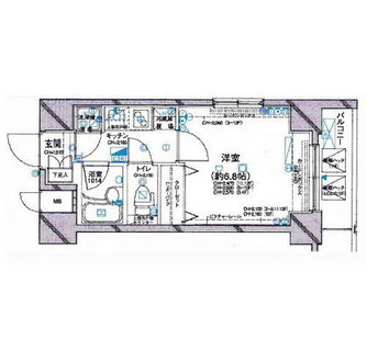 東京都新宿区信濃町 賃貸マンション 1K