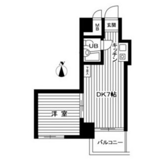 東京都新宿区住吉町 賃貸マンション 1DK