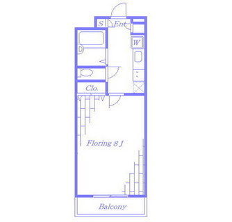 東京都新宿区西早稲田３丁目 賃貸マンション 1K