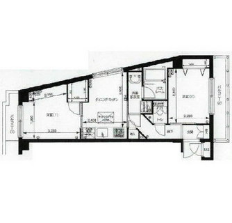 東京都新宿区下落合２丁目 賃貸マンション 2DK