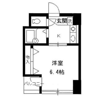 東京都新宿区余丁町 賃貸マンション 1K