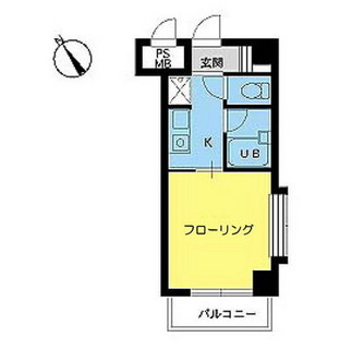 東京都新宿区北新宿４丁目 賃貸マンション 1K