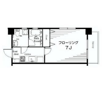 東京都新宿区百人町３丁目 賃貸マンション 1K