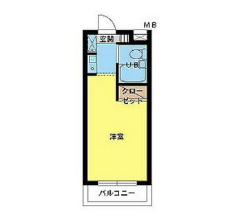 東京都新宿区上落合３丁目 賃貸マンション 1R