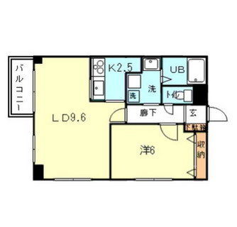 東京都新宿区大久保２丁目 賃貸マンション 1LDK