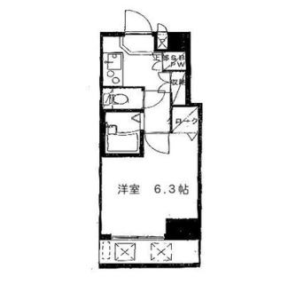 東京都新宿区早稲田鶴巻町 賃貸マンション 1K