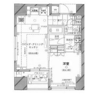 東京都新宿区岩戸町 賃貸マンション 1LDK