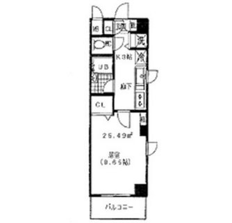 東京都新宿区高田馬場３丁目 賃貸マンション 1K