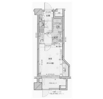 東京都新宿区岩戸町 賃貸マンション 1K