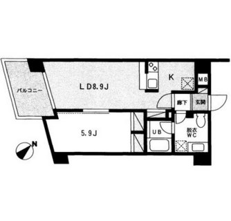 東京都新宿区西早稲田２丁目 賃貸マンション 1LDK