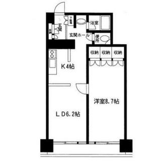 東京都新宿区富久町 賃貸マンション 1LDK