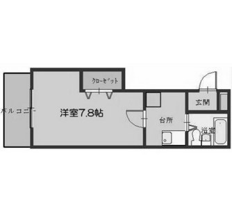 東京都新宿区津久戸町 賃貸マンション 1K