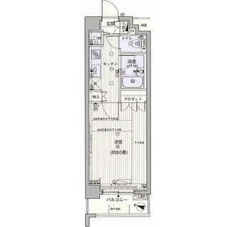 東京都新宿区西新宿４丁目 賃貸マンション 1K