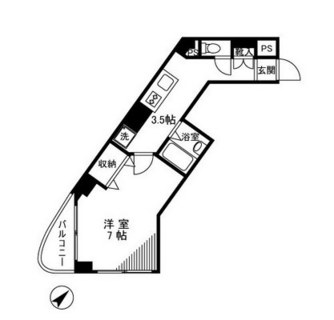 東京都新宿区西早稲田１丁目 賃貸マンション 1K