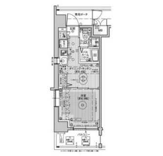 東京都新宿区新小川町 賃貸マンション 1DK