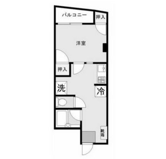 東京都新宿区市谷船河原町 賃貸マンション 1K