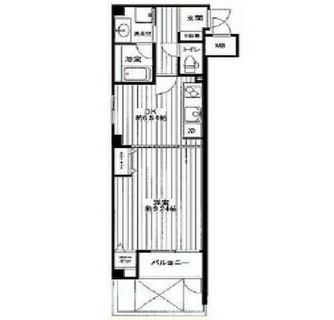 東京都新宿区西早稲田３丁目 賃貸マンション 1DK