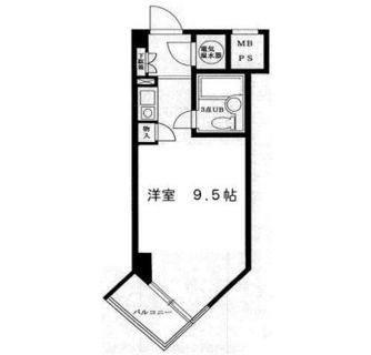 東京都新宿区箪笥町 賃貸マンション 1R