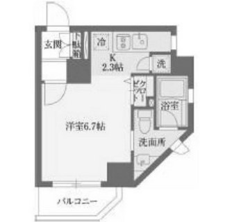 東京都新宿区下落合３丁目 賃貸マンション 1K