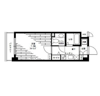 東京都新宿区市谷薬王寺 賃貸マンション 1K