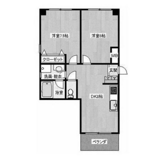 東京都新宿区高田馬場３丁目 賃貸マンション 2DK