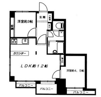 東京都新宿区荒木町 賃貸マンション 2LDK