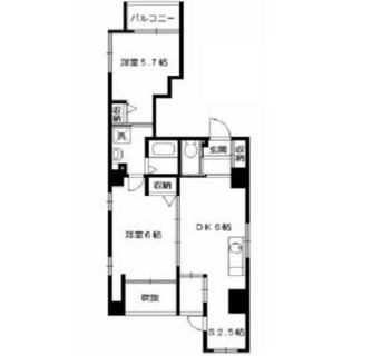 東京都新宿区山吹町 賃貸マンション 2DK