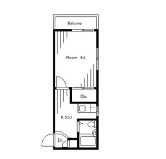 東京都新宿区原町２丁目 賃貸マンション 1K