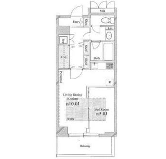 東京都新宿区若葉 賃貸マンション 1LDK