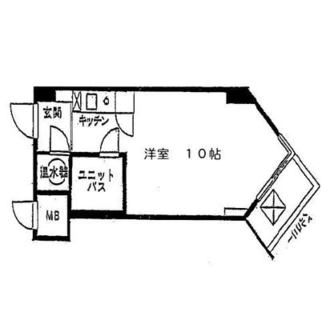 東京都新宿区箪笥町 賃貸マンション 1R