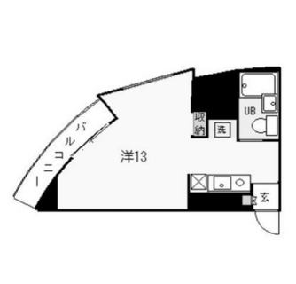 東京都新宿区高田馬場４丁目 賃貸マンション 1R