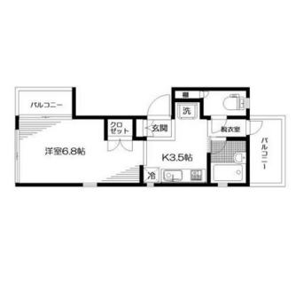 東京都新宿区百人町３丁目 賃貸マンション 1K