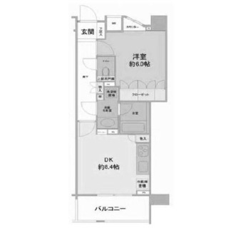 東京都新宿区新小川町 賃貸マンション 1DK