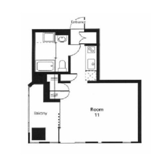 東京都新宿区津久戸町１丁目 賃貸マンション 1R