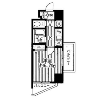 東京都新宿区弁天町 賃貸マンション 1K